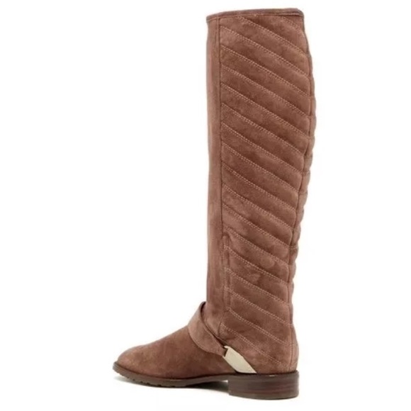 Stuart Weitzman Raceway Leather Riding Boots - Picture 3 of 4